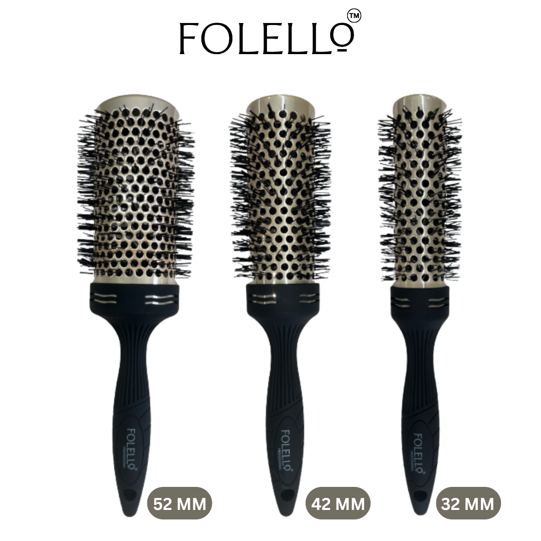Round Hair Brush Hair Brush for Blow Drying – folello