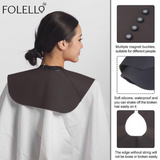 FOLELLO Set of Back Wash Silicone Neck rest/Salon Neck Pillow & Stylist Silicone Cutting Cape