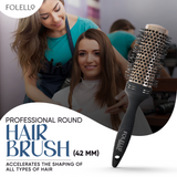 Professional Ceramic Round Hair Brush 42mm FX-2508