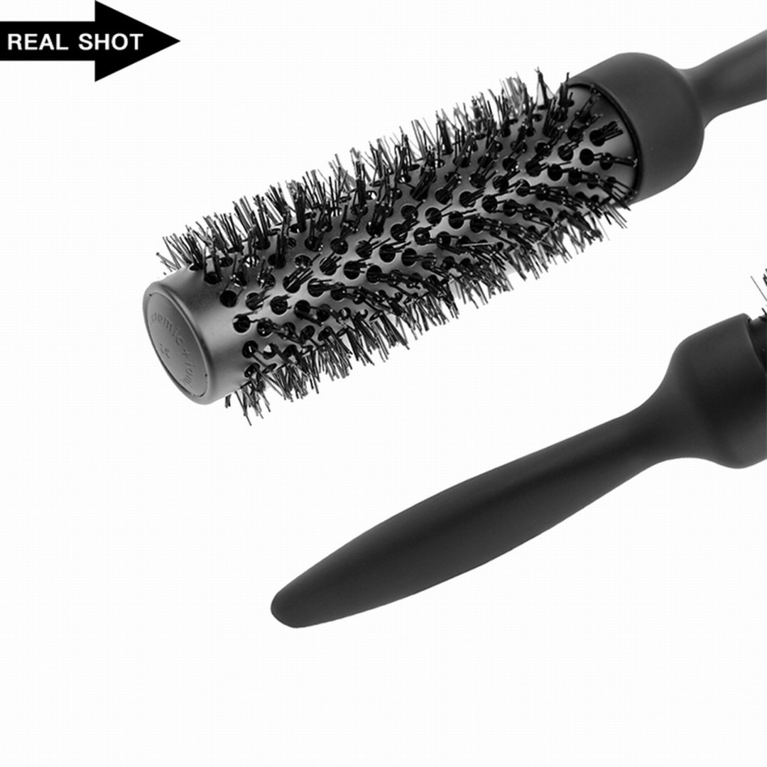 blow drying hair brush