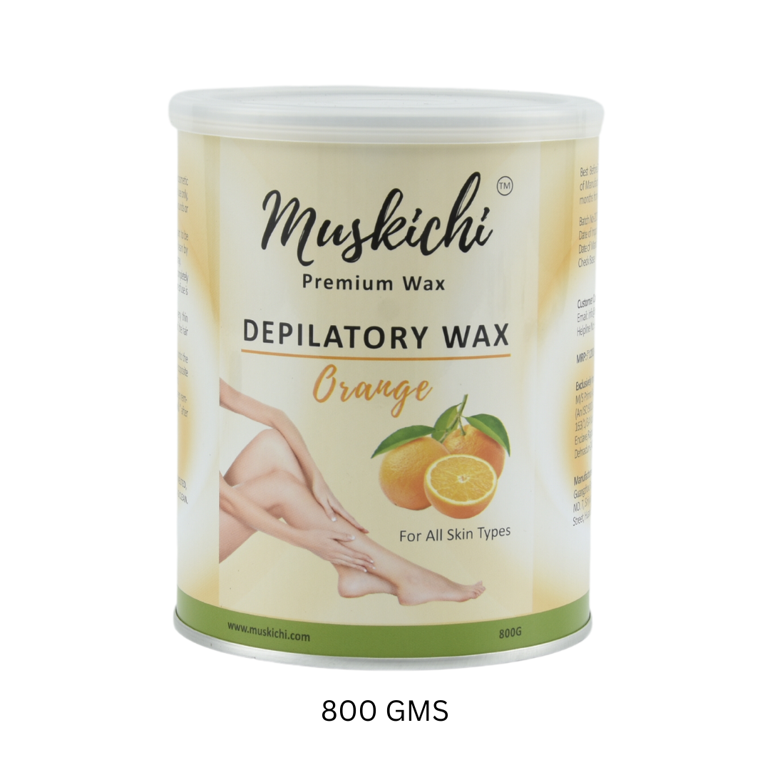 Depilatory Wax Orange - (800gms)