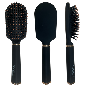 round paddle hair brush