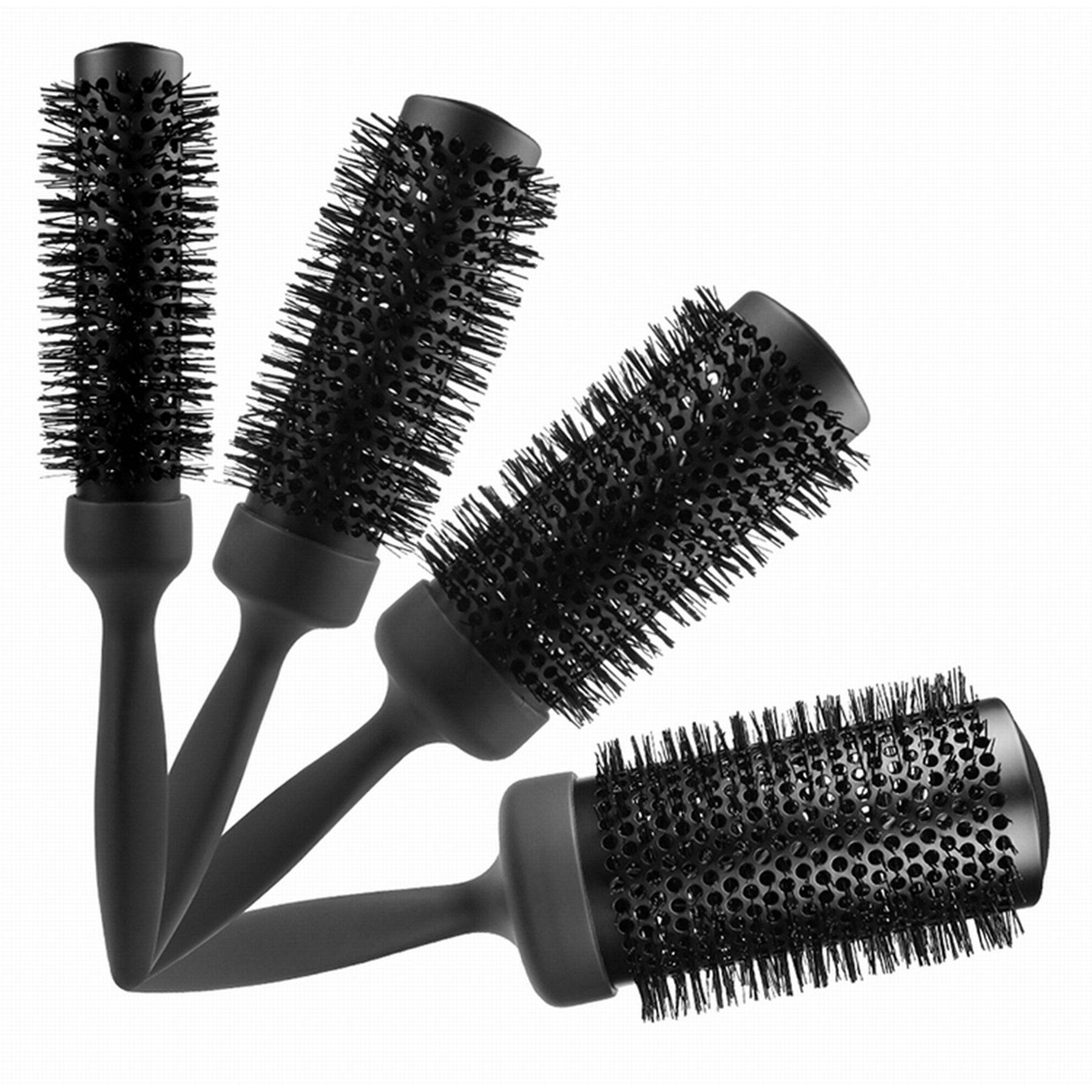 BLOW DRY/CERAMIC HAIR BRUSH SET OF 4