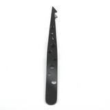 Curved Tip Tweezer Plucker for Eyebrows, Upper Lips & Small hairs- Black (GB-3021)