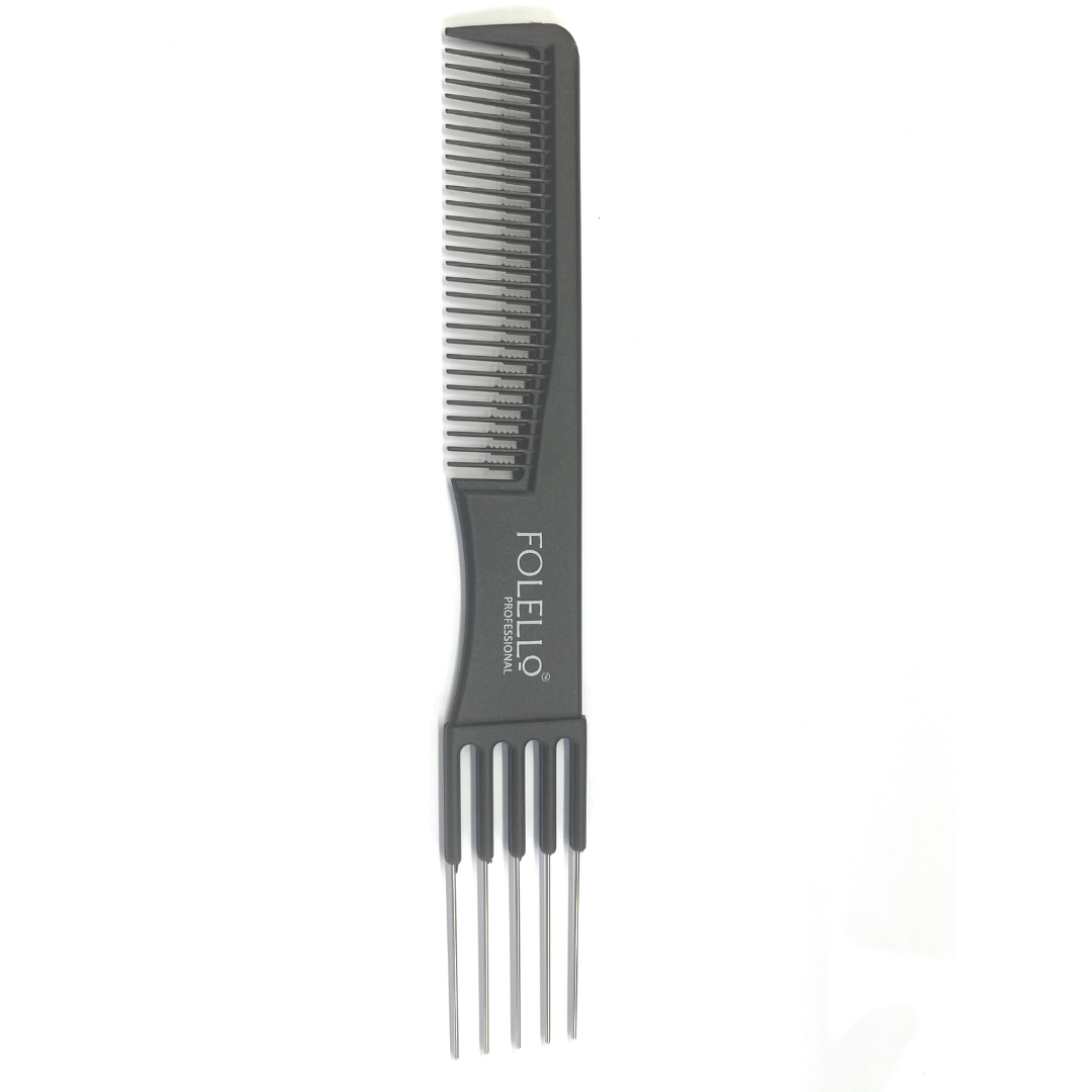 Professional Lifting and Teasing Comb with Stainless steel Prong FX-06969