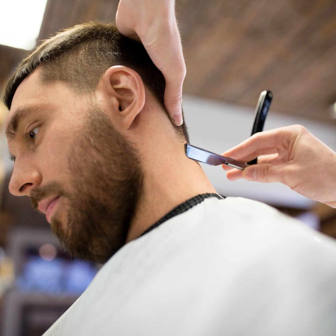 Professional Straight Edge Barber Razor | Salon Quality Smooth Shave  (GB-3046)